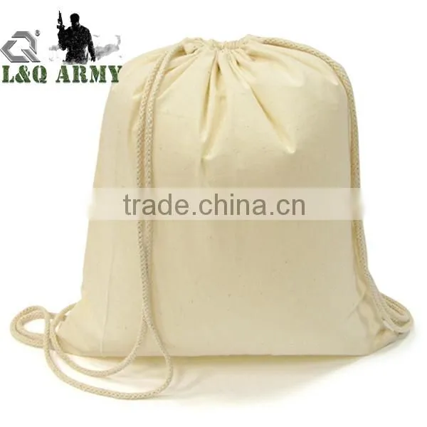 Cotton Sublimation Backpack Drawstring Backpack