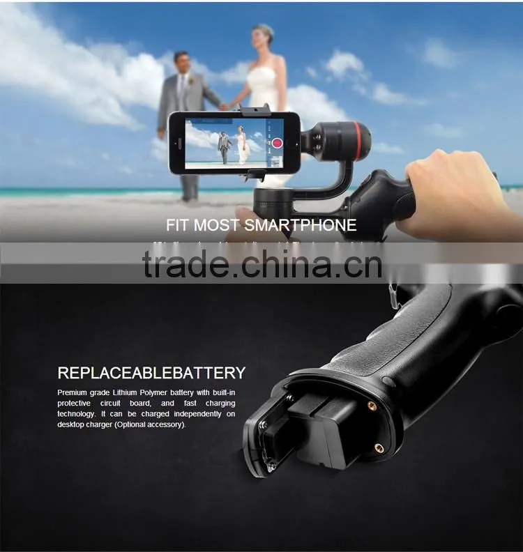 WenPod SP1+ 64 Bits Smart Phone Gimbal Handheld Camera Stabilizer