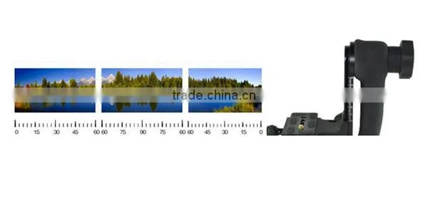 Panoramic Gimbal Tripod Head Q-45 Specialized1/4"Screw For Telephoto Len Camera