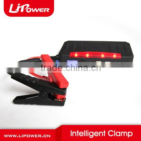 Professional 12v car Jump Starter Alligator Clip for emergency starting