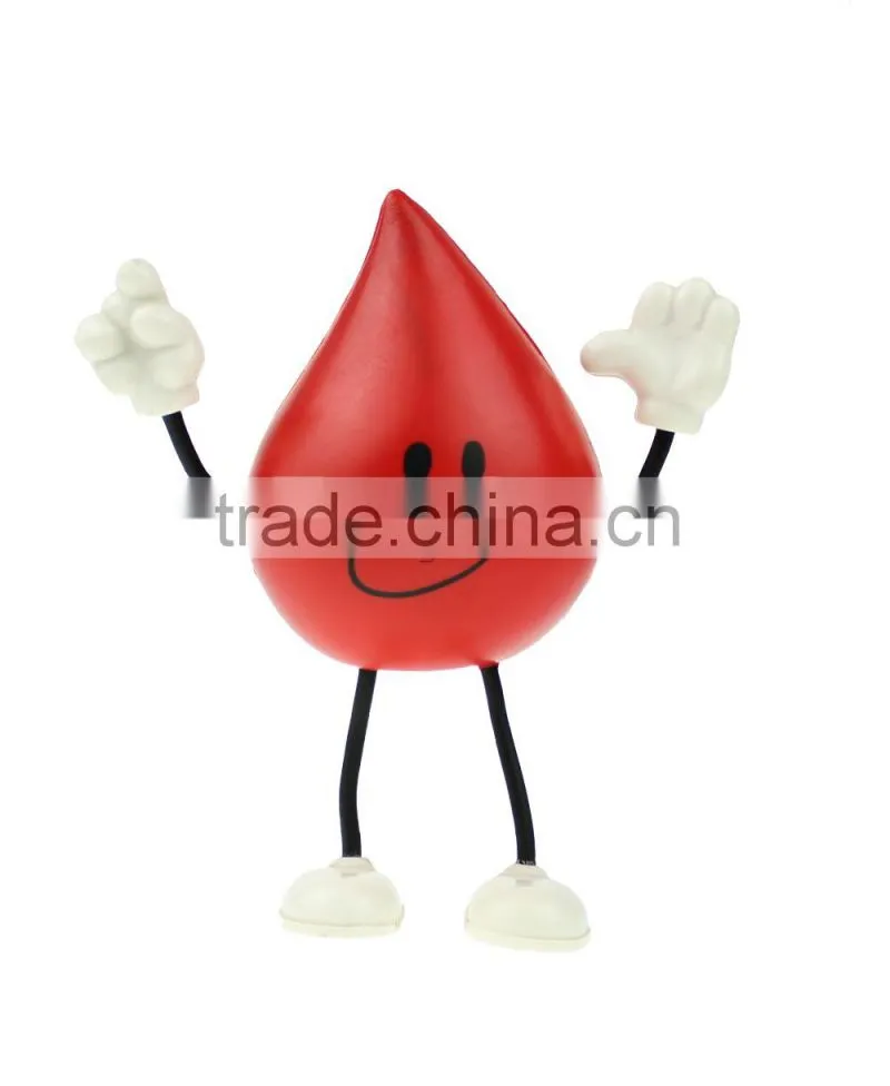 Partypro New Design High Quality Water Drop Stress Ball with Hand and Leg