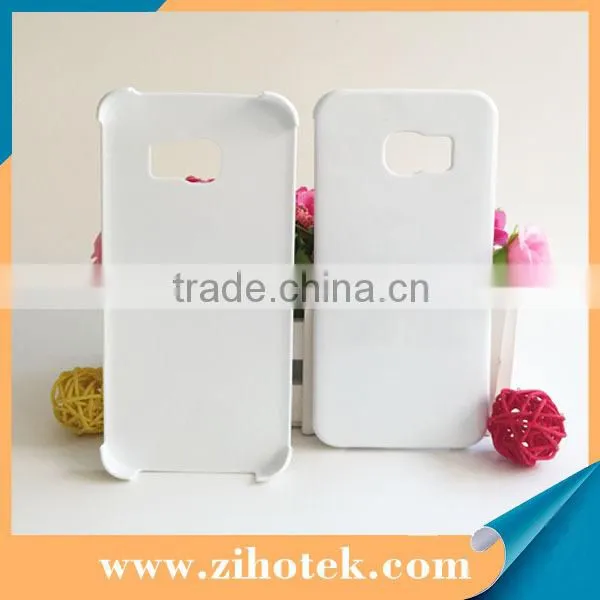 DIY customized 3D sublimation phone case for Samsung galaxy S6 edge full sides printing