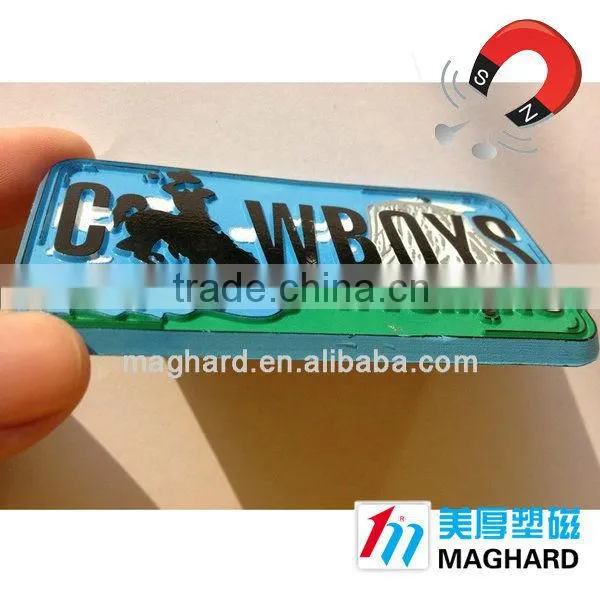License Plates PVC Magnet/3D Magnet