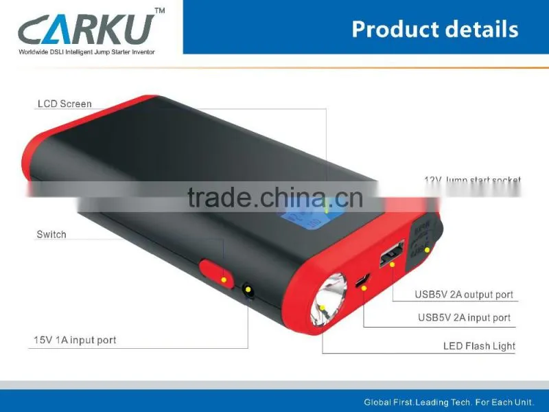Carku 8000mAh Epower25 car multi-function jump starter
