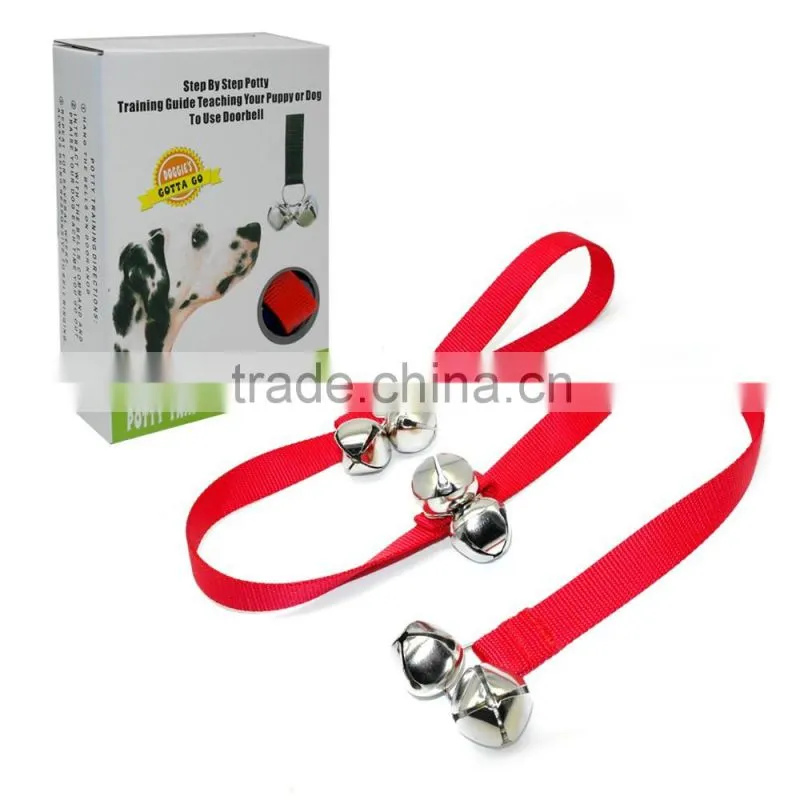 Dog Training Potty Door Bells Adjustable Dog House Potty Training Doorbells