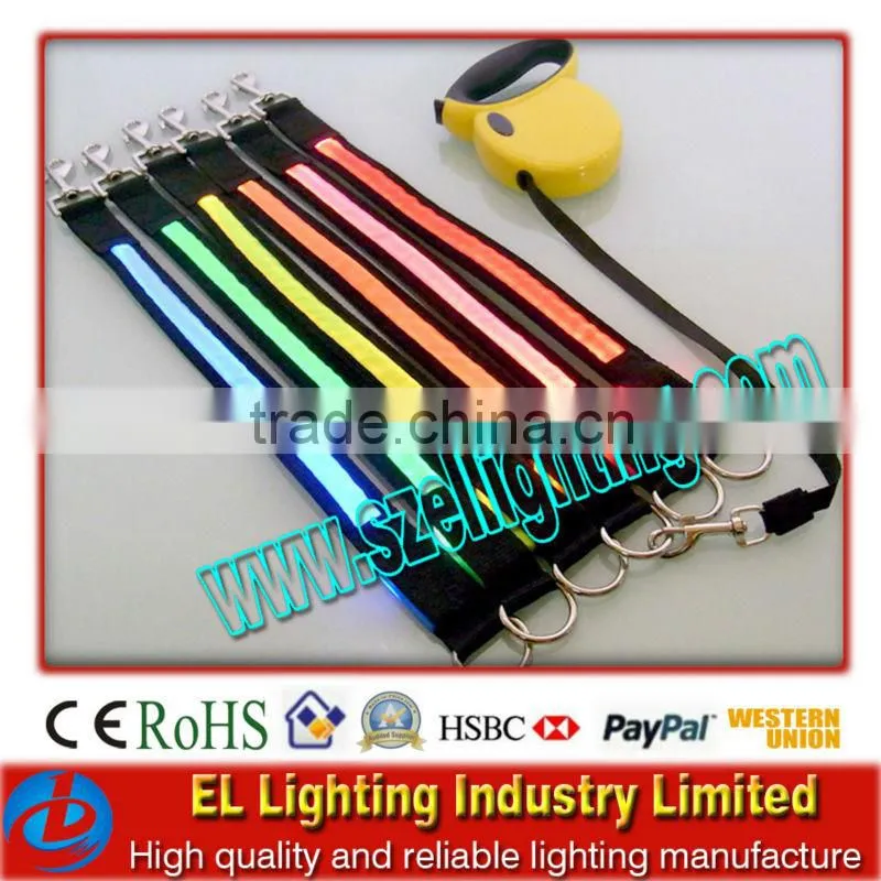 cheap and safe led pet leashes