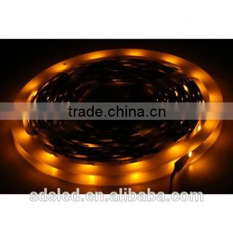 LED flexible strip light strips IP33 30LED/m Yellow SMD5050 flexible led strip light DC12V