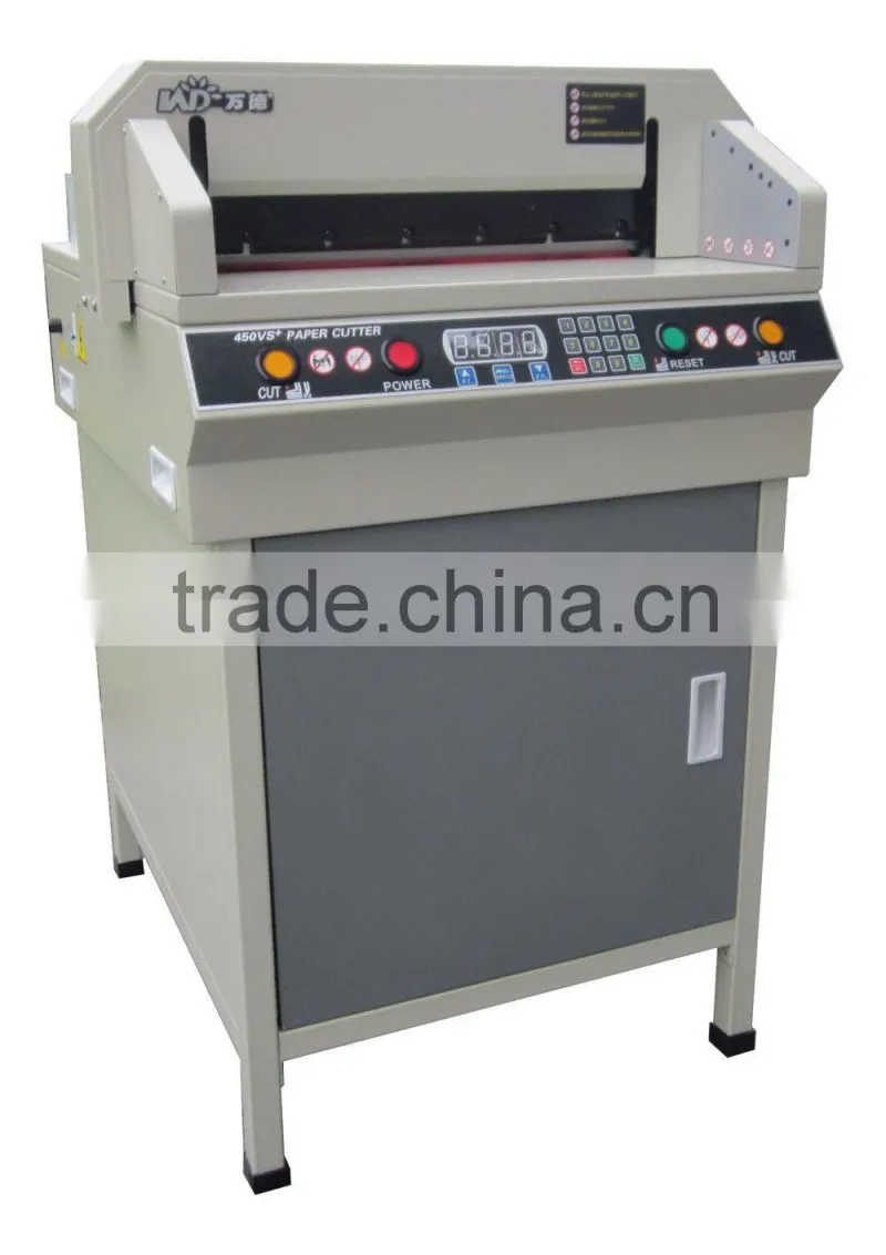 Professional manufacturer WD-450VSG+ Numerical-Control 450mm paper cutter