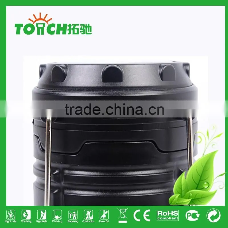 Multi Rechargeable LED Lantern Solar AA Battery and DC Charger Outdoor Cheap Camping Lamp Portable Barn Lantern