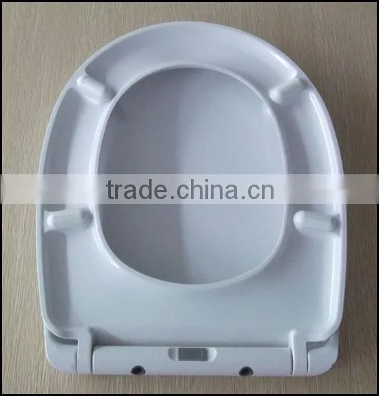 WC Toilet Seat Cover in EU standard shape with soft close and quick release