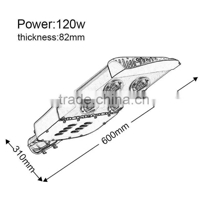 120w retrofit led street light