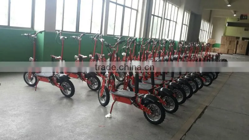 chinese powerful 1000w foldable electric scooter for adult with LED light