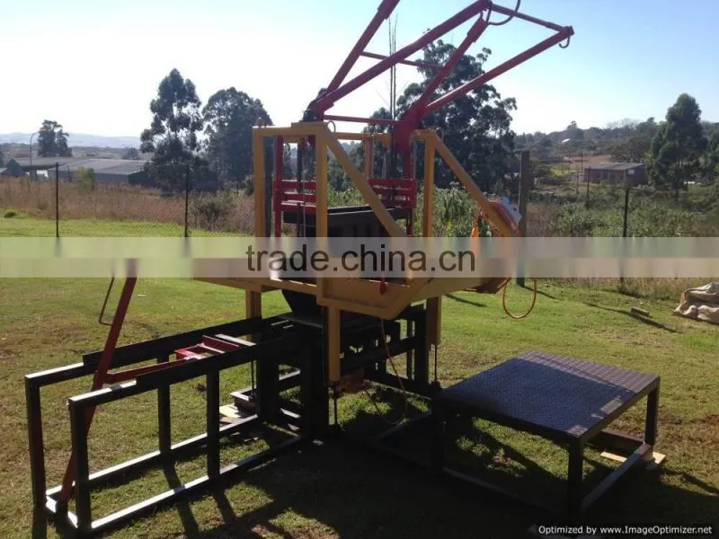 BBM03 Africa Type Manual Concrete Block Making Machine