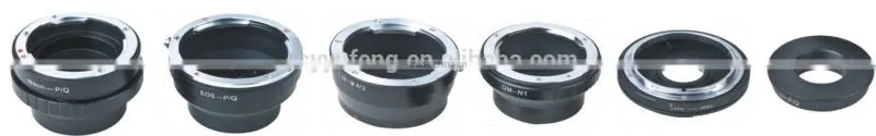 Camera bayonet lens adapter ring