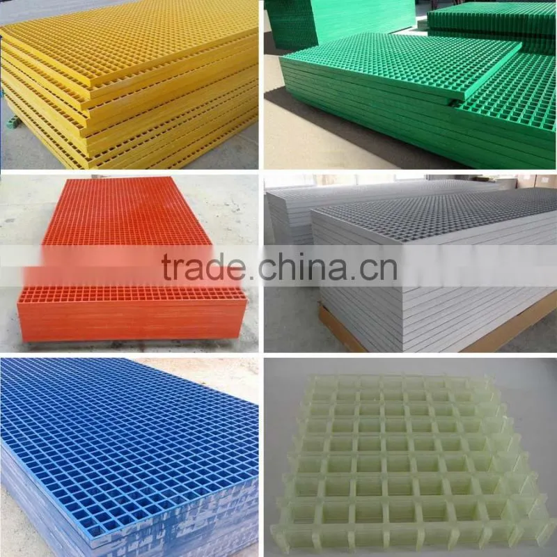 grp grids, Strong Fiberglass Plastic Grating, FRP GRP gratings