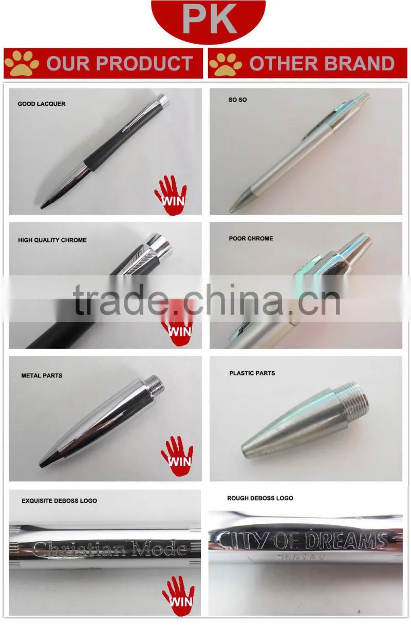 2015 Super Cute Short Mini Metal Ball Pen