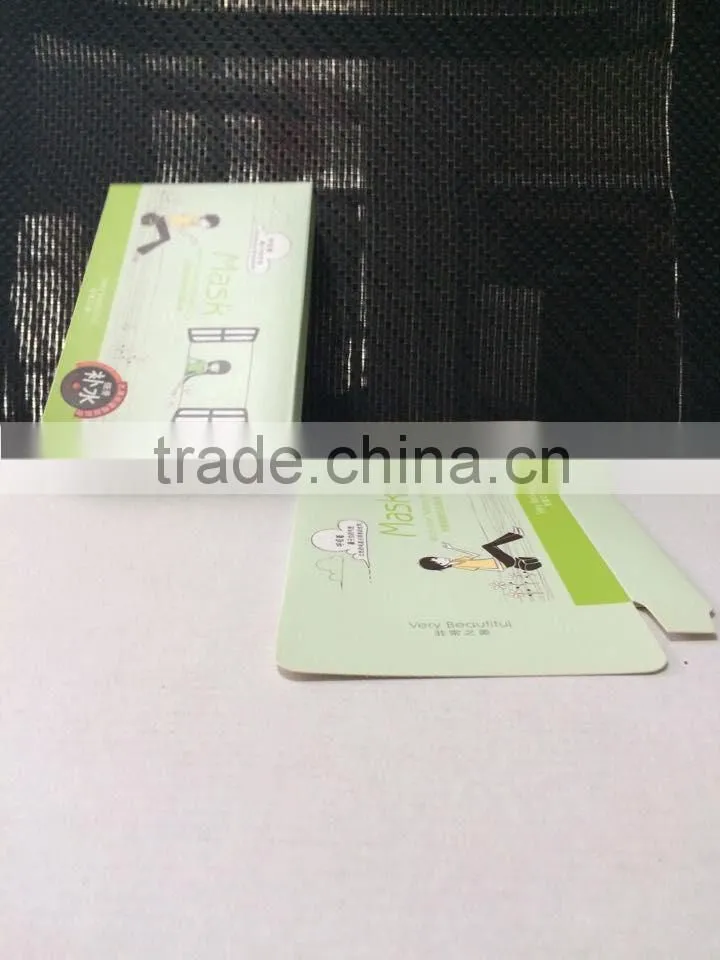 colorful printed paper box for cosmetic