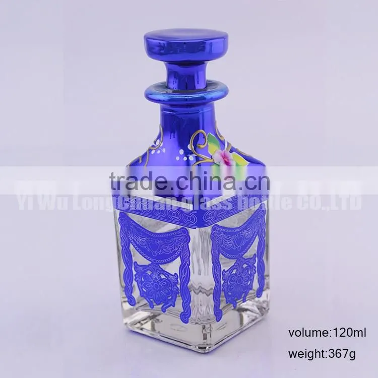 home decoration fragrance reed perfume diffuser in glass bottle