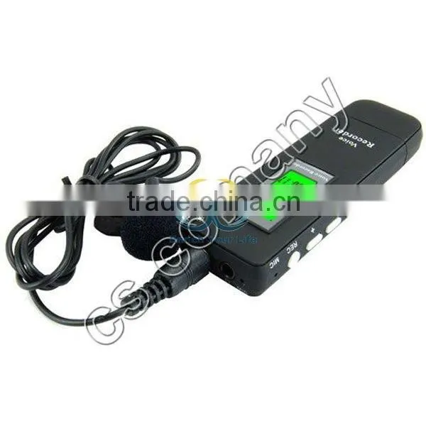 560hours 2GB Voice Activated Dictaphone Recorder FM MP3