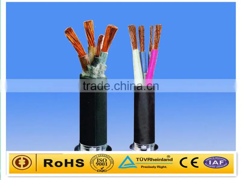 PE insulated aluminum and PE sheath mining communication cable