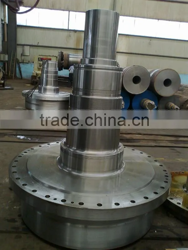 forging steel journal of jumbo press roll for paper machine