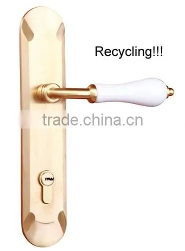 Copper handle door lock BM1709SB