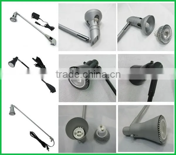trade show exhibition,spot light exhibition arm,banner display arm sign light sl-1006-5w