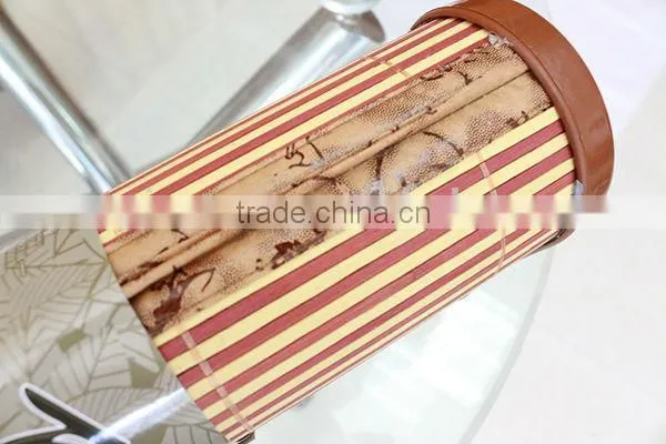 Hot sale antique hollow bed rest pillow,promotional bamboo firm pillow