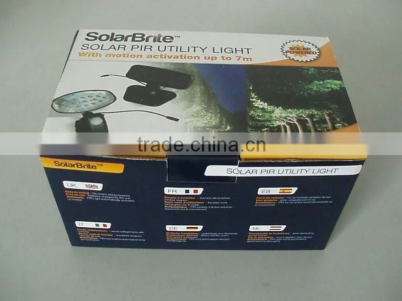 solar lights led--PIR sensor,mini led light