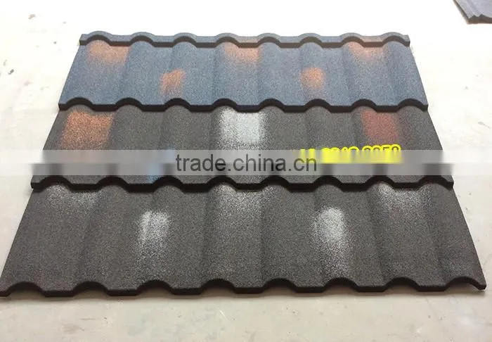 SGB Durable 50 Years Stone Coated Metal Roof Tiles In Uganda