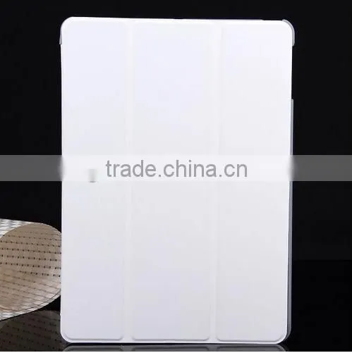 2014 new products Tri-Fold Sleep Smart Case Matte Cover Stand Holder For Apple iPad 5 5th iPad AirD0106