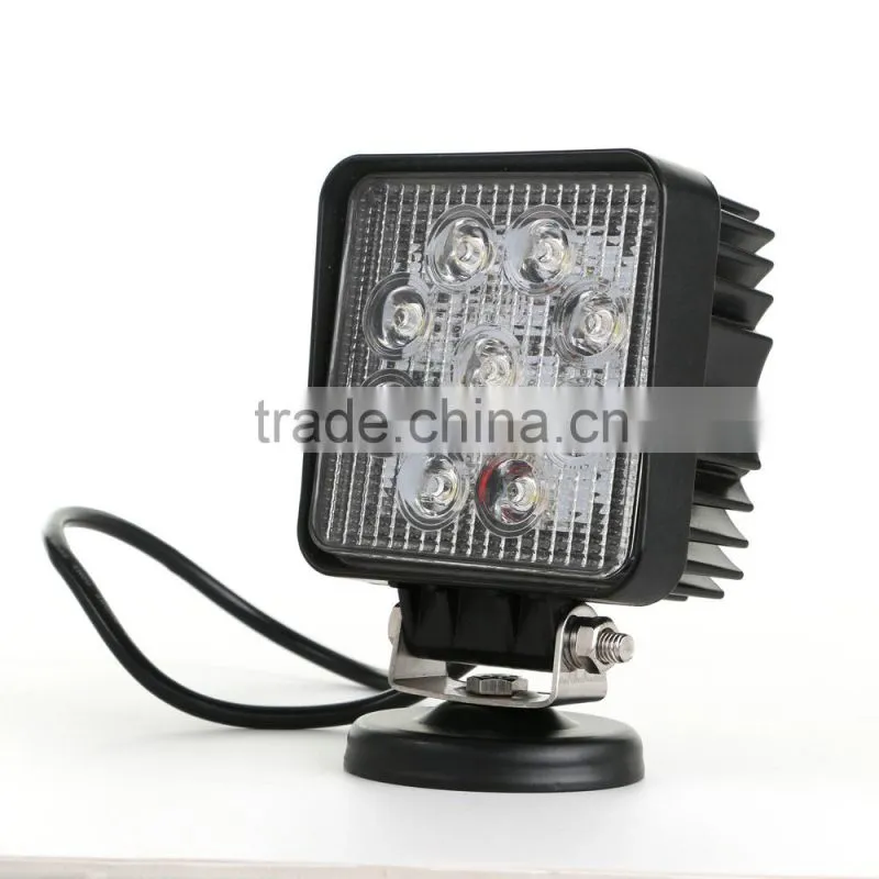 24v 27W Epistar led work light for Offroad Trucks