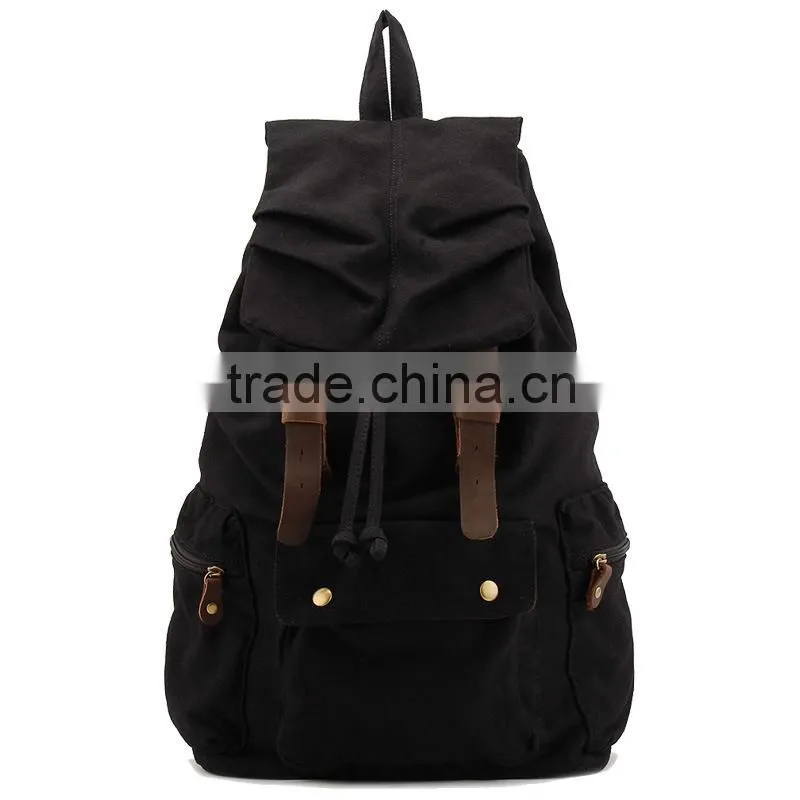 Factory price backpack travel canvas backpack outdoor sport backpack