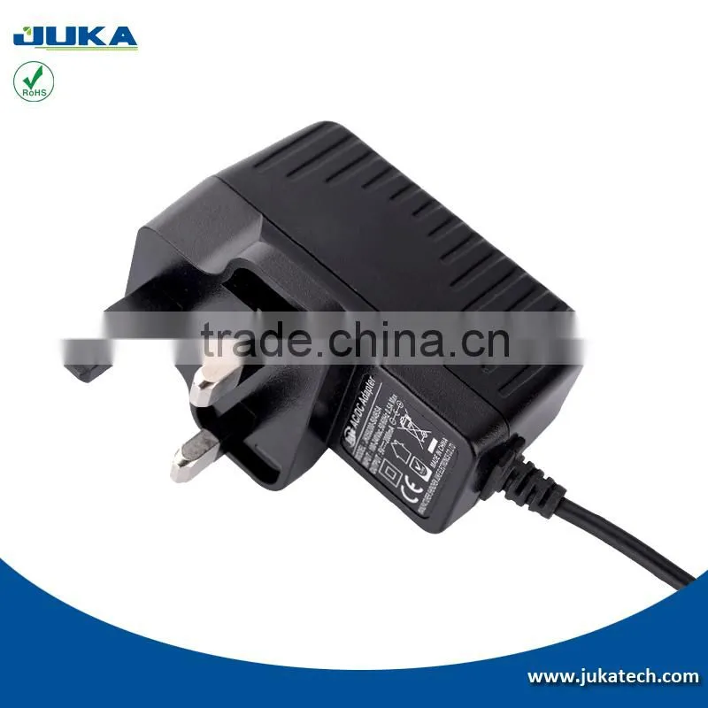 ac dc switching adaptor 24v 500ma Wall Adapter Power Supply with UK Mains Wall 3 Pin Plug