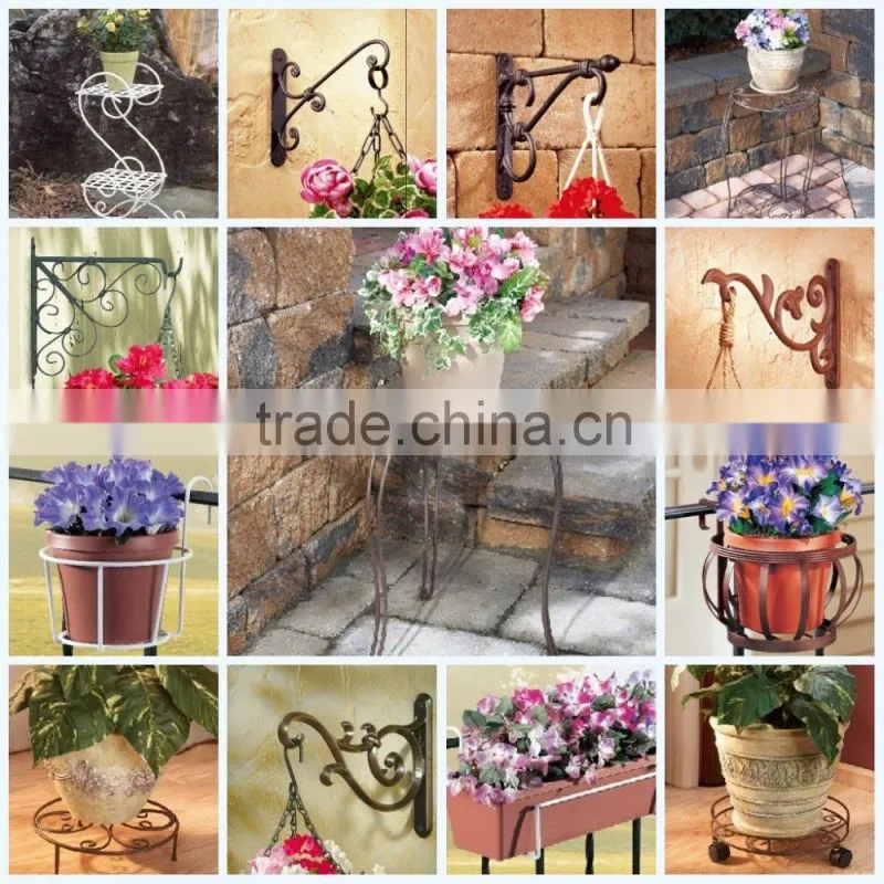 Beautiful metal hanging flower pot stand, flower pot stand