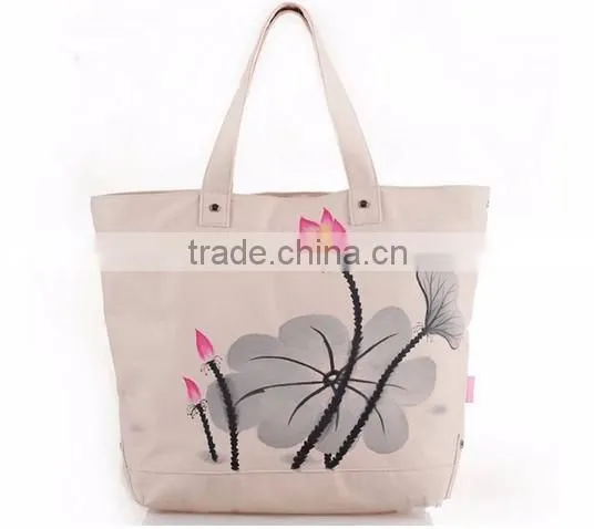 New arrival vintage heavy canvas tote bag beach cotton bag