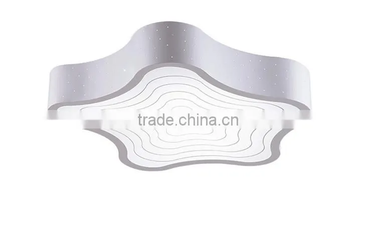 2015 New Arrival 230C Led Ceiling Lamp White/Black Star Shaped Ceiling Lamp