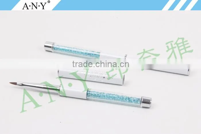 ANY UV Gel Nail Beauty Care Wood Handle Small Nail Brush for Nail Art