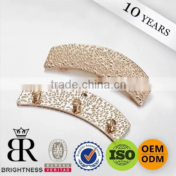 Hot decorative blank labels shapes for garment Brightness C1-80032