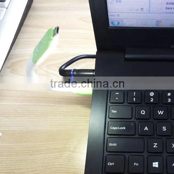20 cm led light micro usb cable with flash colorful light for mobile phone