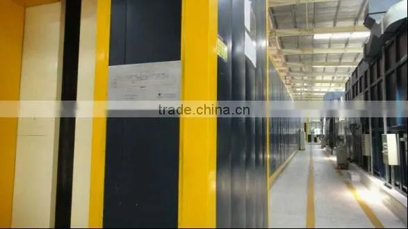 powder painting line for aluminium profile