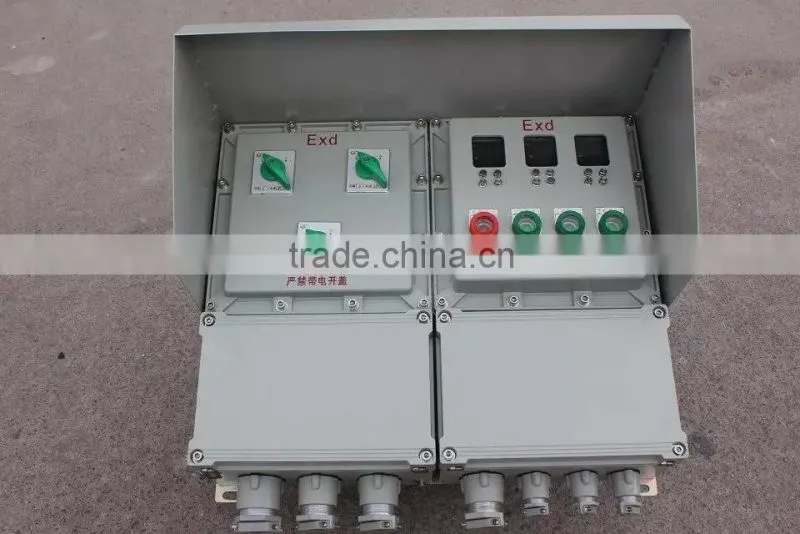 BXQ Exde Explosion proof power distribution panel from chinese gold supplier