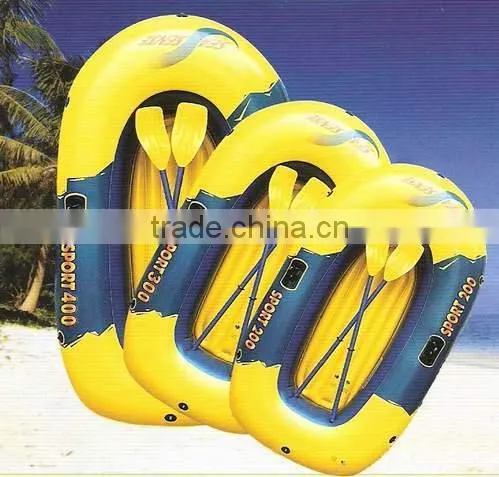 different size durable inflatable boat for water fun