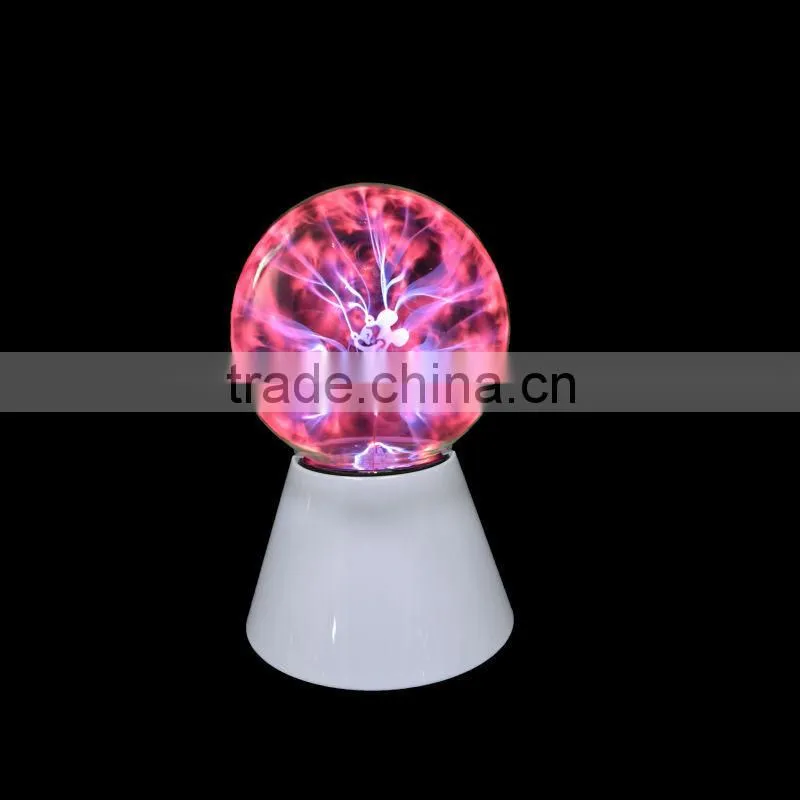 Hottest magic festival decoration gift 5 inch leaf plasma light