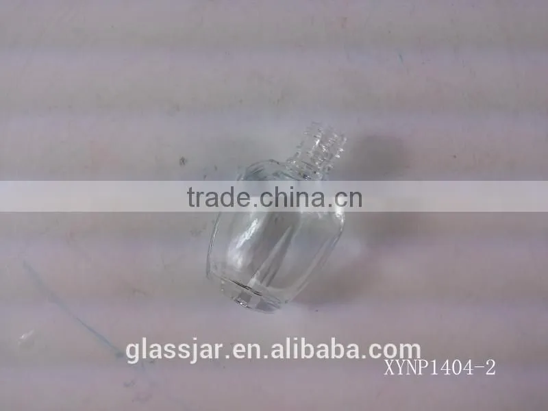 17ML empty clear nail polish bottle