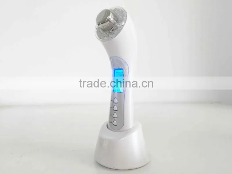 2016 hot! Multifunction portable ultrasonic photon beauty machine for home use