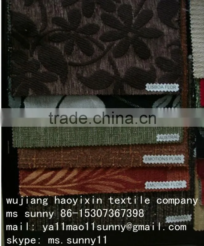 chenille fabric/ jacquard fabric/ decorative fabric/ sofa fabric/ curtain fabric