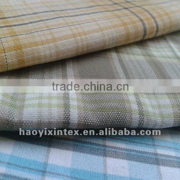 100% polyester Yarn Dyed Fabric Plaid Fabric
