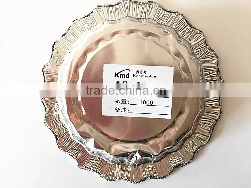 aluminum foil pan cup shape tray