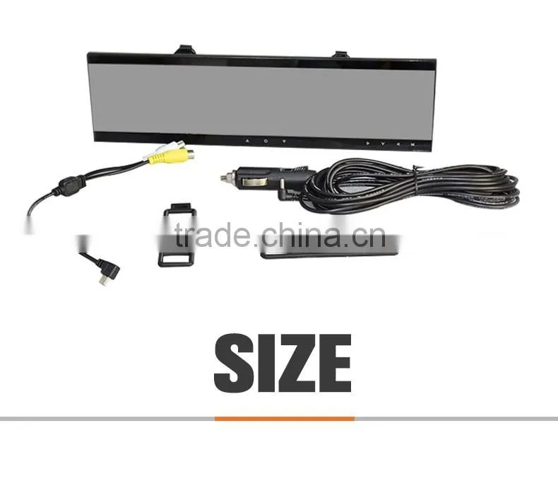 4.3 inch car rearview mirror dvr for bmw car rearview mirror dvr